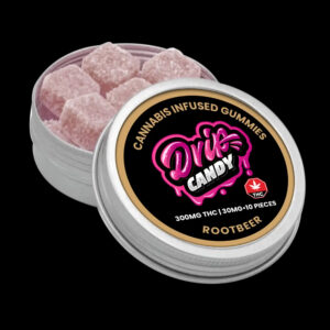 Root beer Infused Gummies 300MG THC